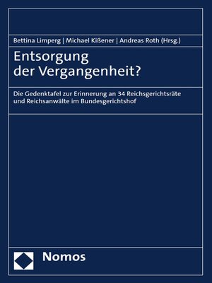 cover image of Entsorgung der Vergangenheit?